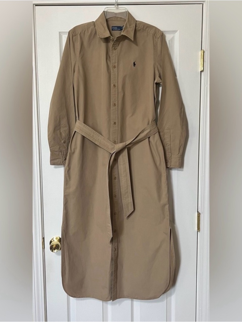Polo Ralph Lauren Belted Midi Shirtdress (NWT) - Picture 6 of 9
